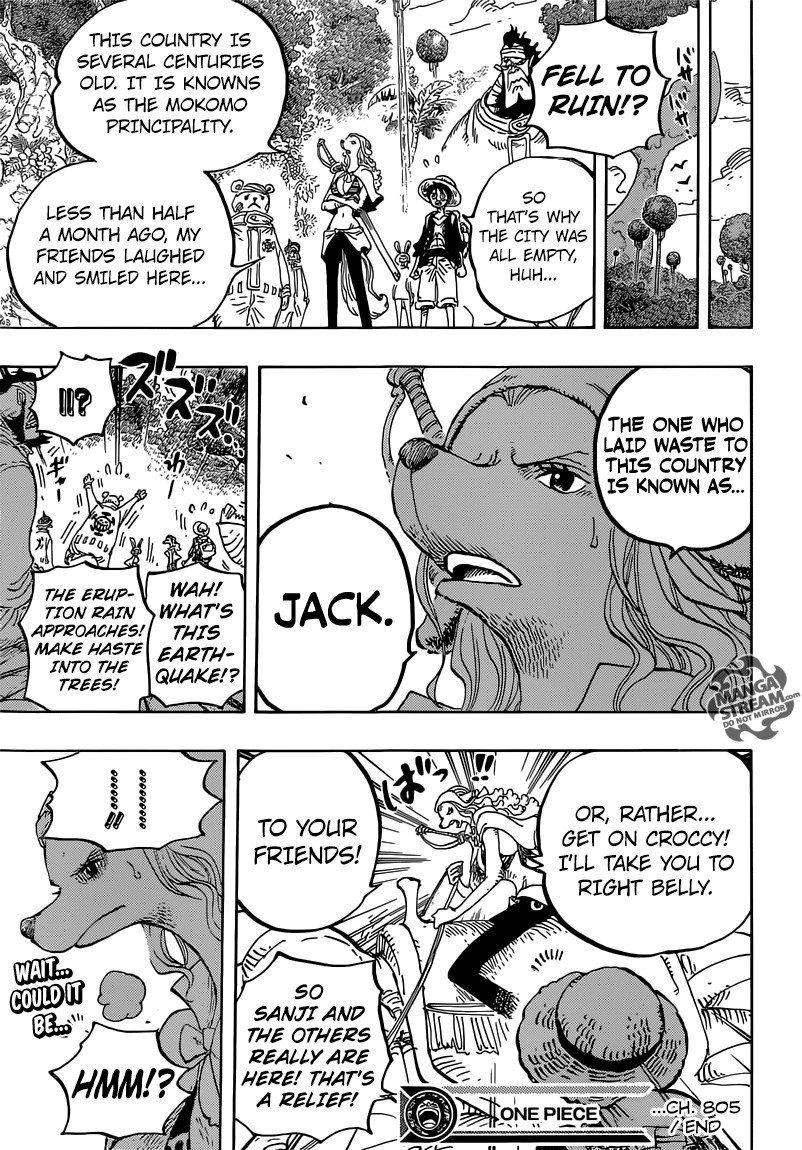 One Piece Chapter 805 19